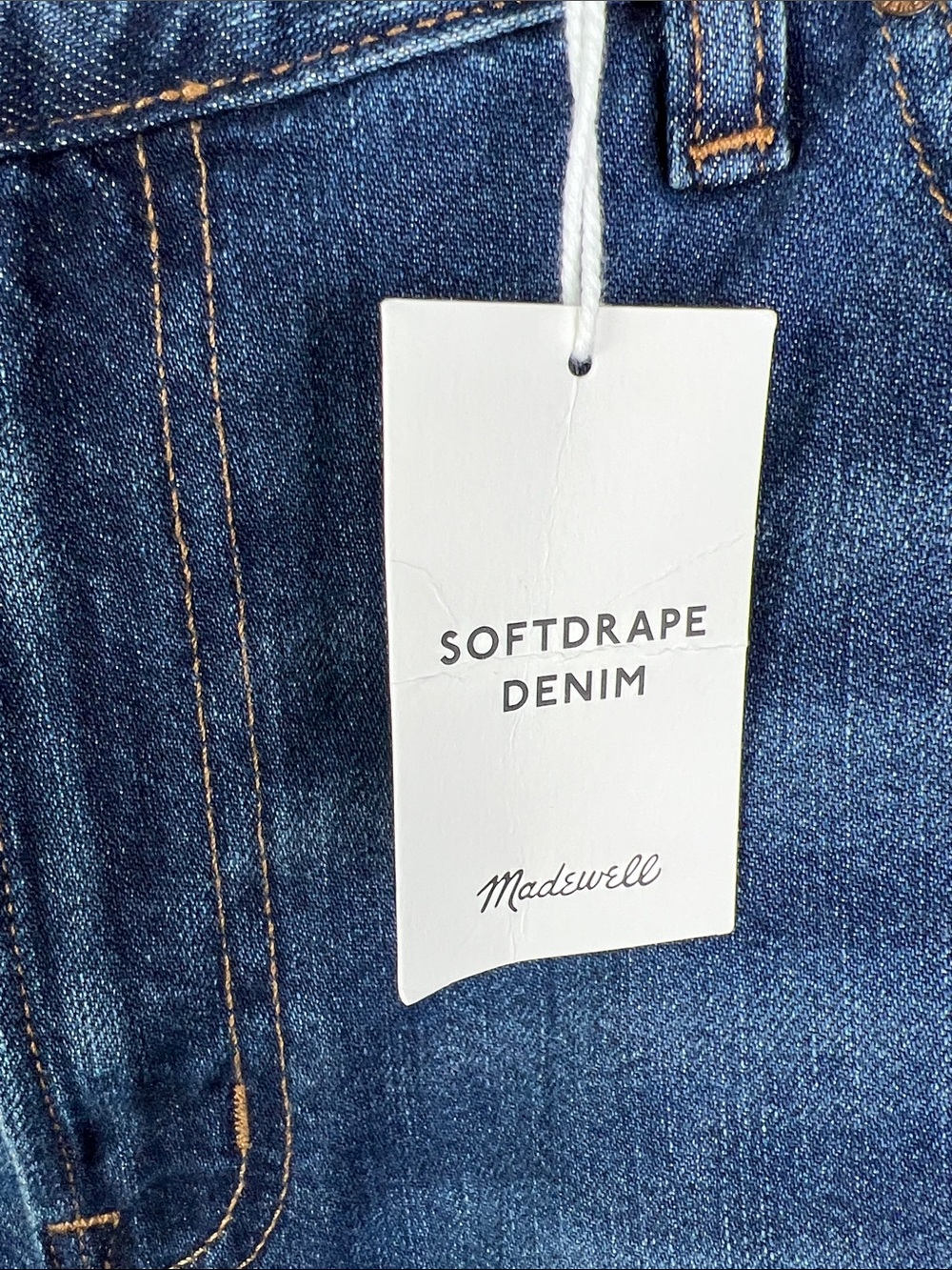 Madewell Softdrape Denim Wide Leg Soft Drape Jeans 32 Petite - Picture 2 of 11